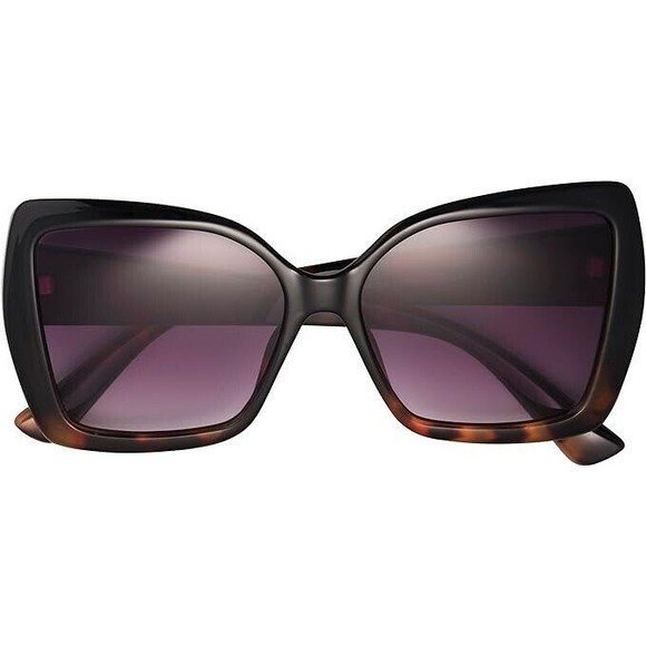 French Connection by WestLoop Women's Clover Cat Eye Sunglasses - Picture 2 of 5